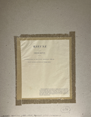 Berton Armand | Rieuse