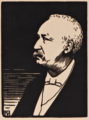Vallotton Félix | Portrét Félixe Faureho