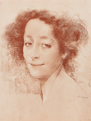 Lucien Lévy-Dhurmer | Belle d’antan