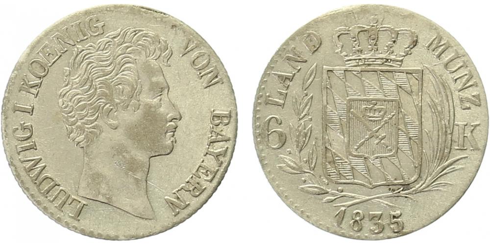 Bavorsko, Ludwig I., 1825 - 1848