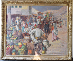KRASICKÝ Marcel (1898-1968): Orientální trh.