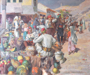 KRASICKÝ Marcel (1898-1968): Orientální trh.
