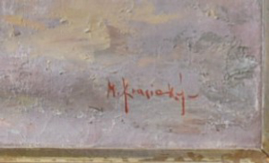 KRASICKÝ Marcel (1898-1968): Orientální trh.