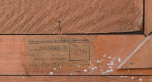 BROTÁNEK Miroslav (1916-1987): Krajina na Českolipsku.