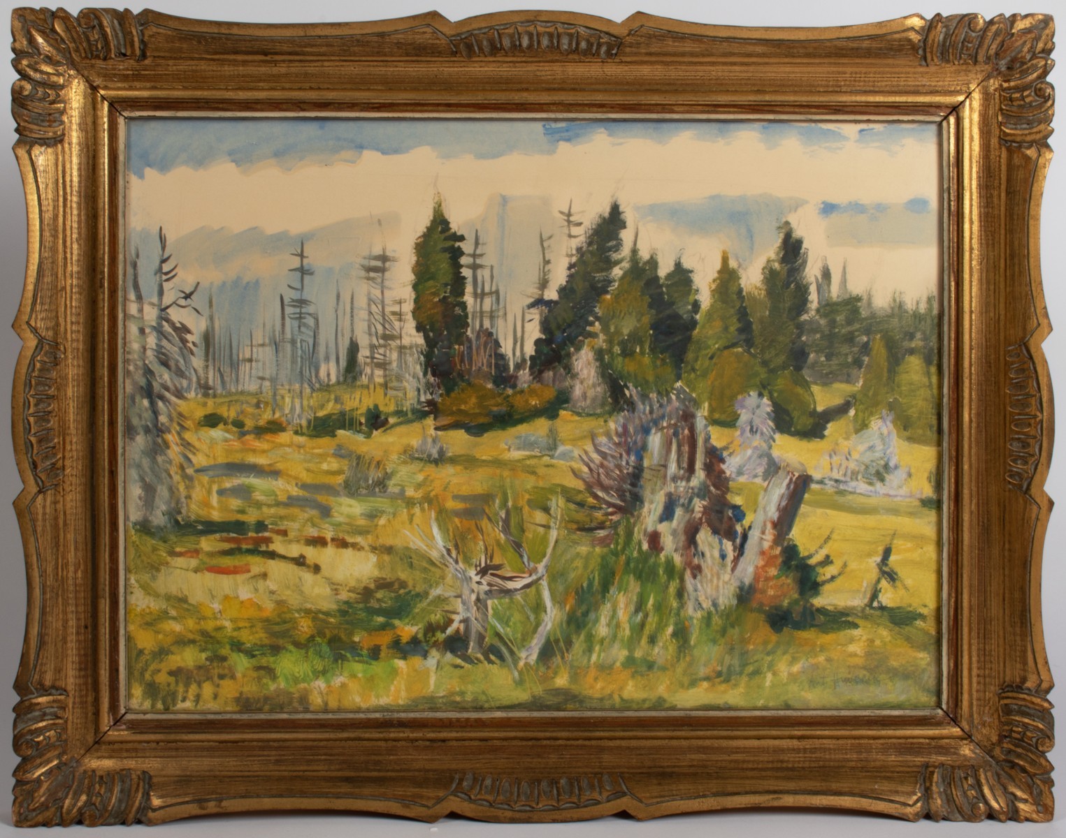 Hudeček Antonín 1872-1941 - Lesní polom