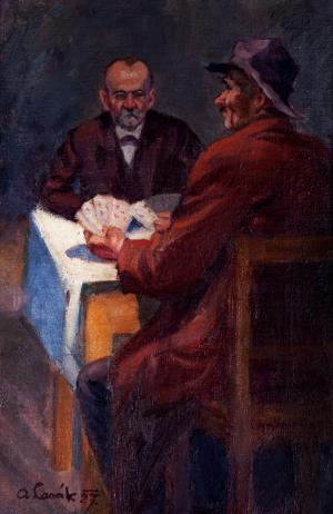 Lasák Oldřich 1884-1968 - Hráči karet