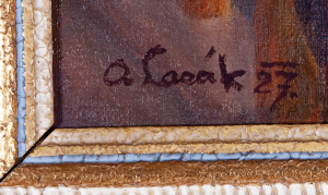 Lasák Oldřich 1884-1968 - Hráči karet
