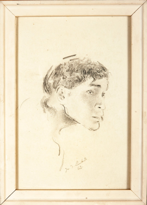 Loukota Josef 1879-1967 - Chlapec z profilu