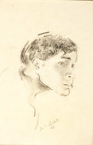 Loukota Josef 1879-1967 - Chlapec z profilu