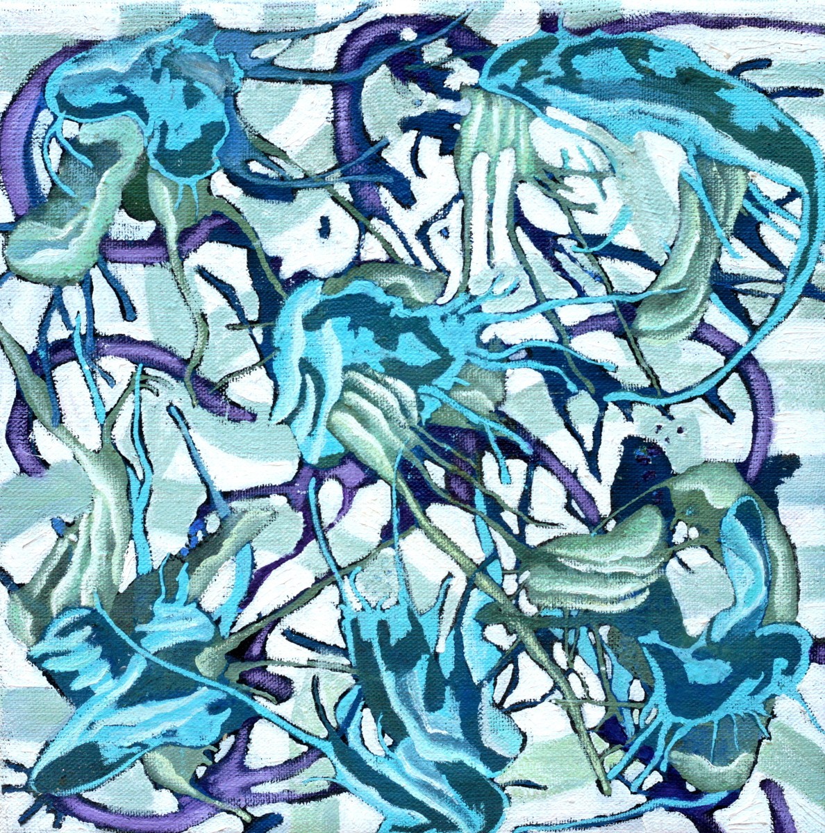 Irena Křivánková: Florální motiv II