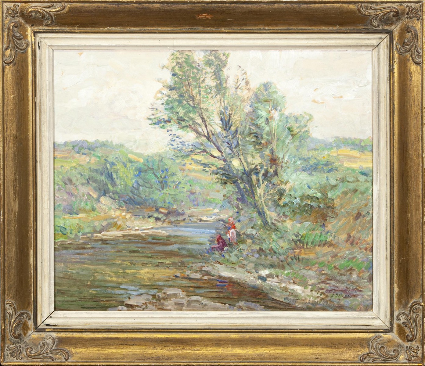 Plaček Jan Bedřich - U řeky