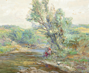 Plaček Jan Bedřich - U řeky