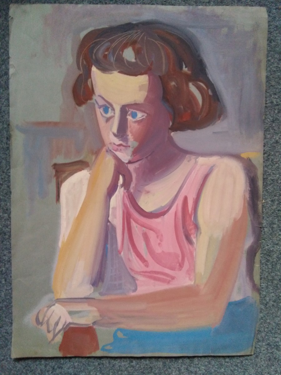 Veržakovský - Dívčí portrét