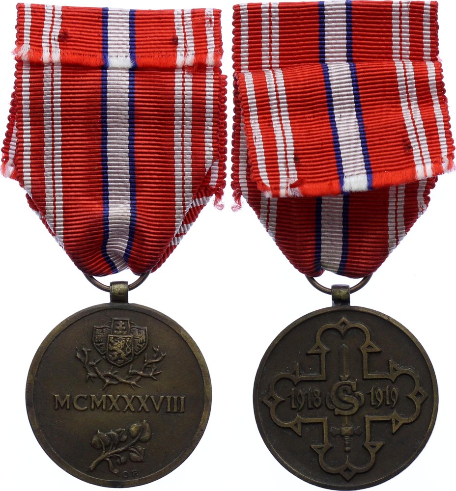 Czechoslovakia Medal for the Czechoslovak Volunteers of 1918-1919.