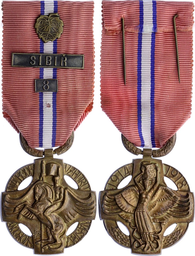 Czechoslovakia Medal Of Revolution - Czechoslovak Legion in Siberia 1914-1918