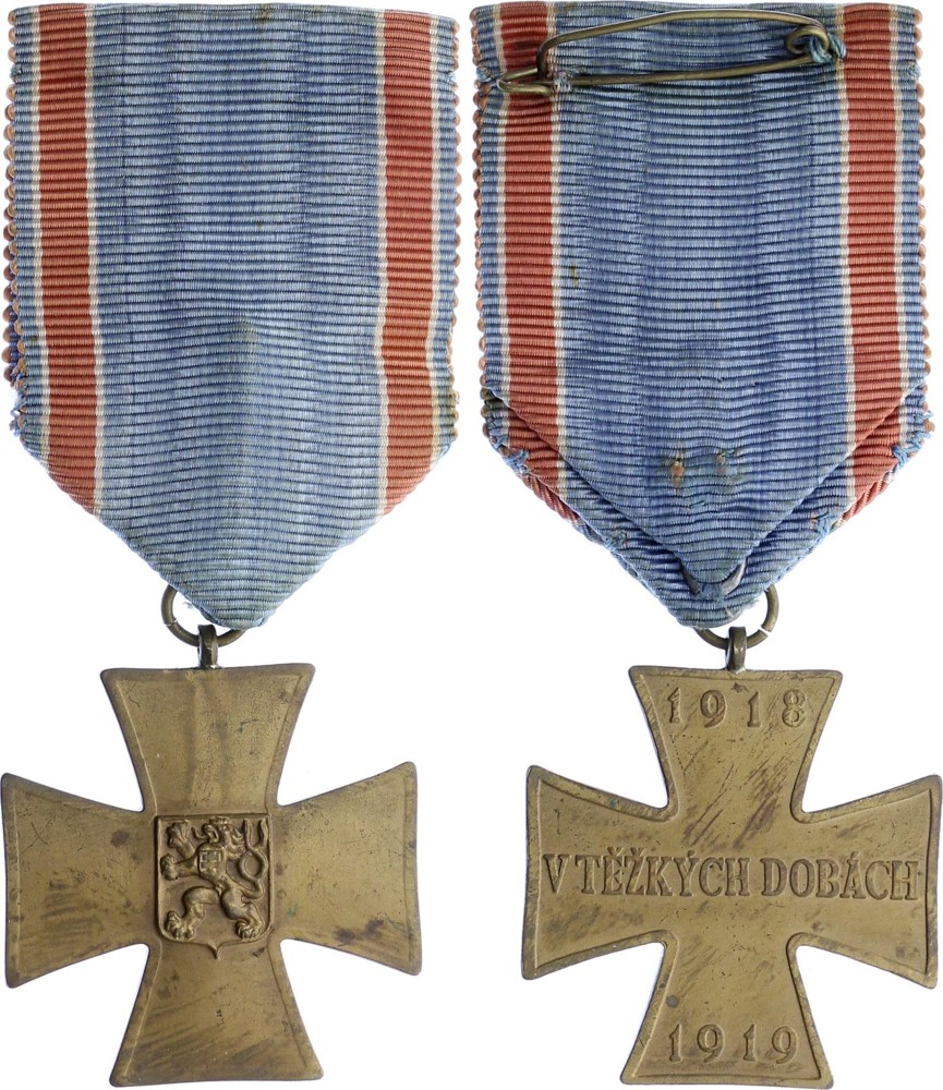 Czechoslovakia Memorial Cross of Czechoslovak Volunteers 1918-1919