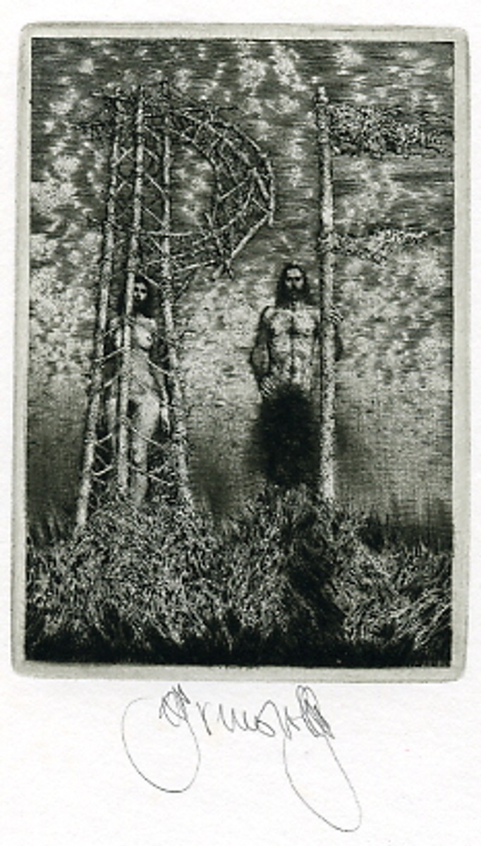 Brunovský, Albín - Adam a Eva - PF 1980 Albín Brunovský