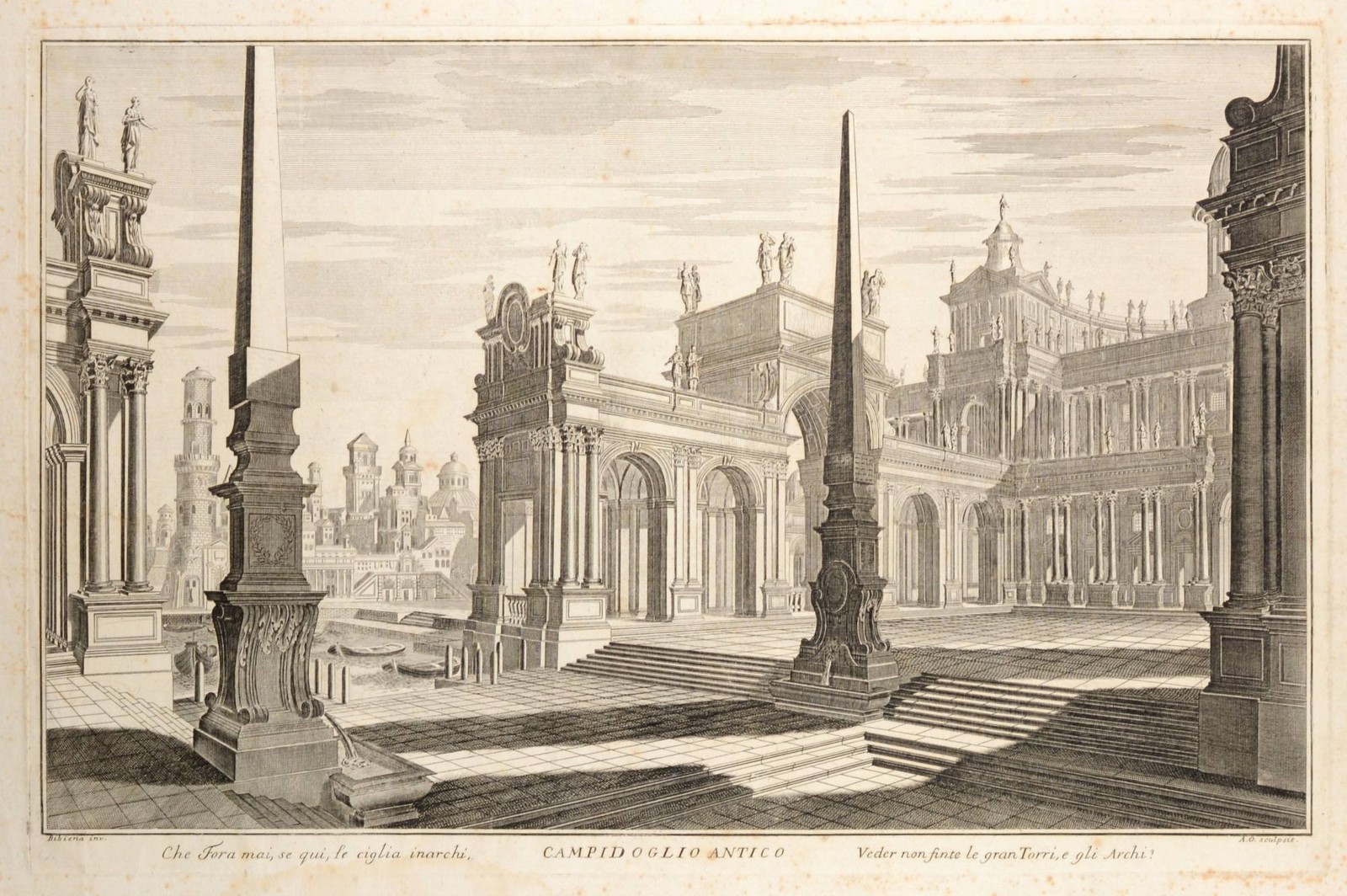 Giuseppe Galli Bibiena (1698-1756) Johann Andreas Pfeffel (1674-1748)