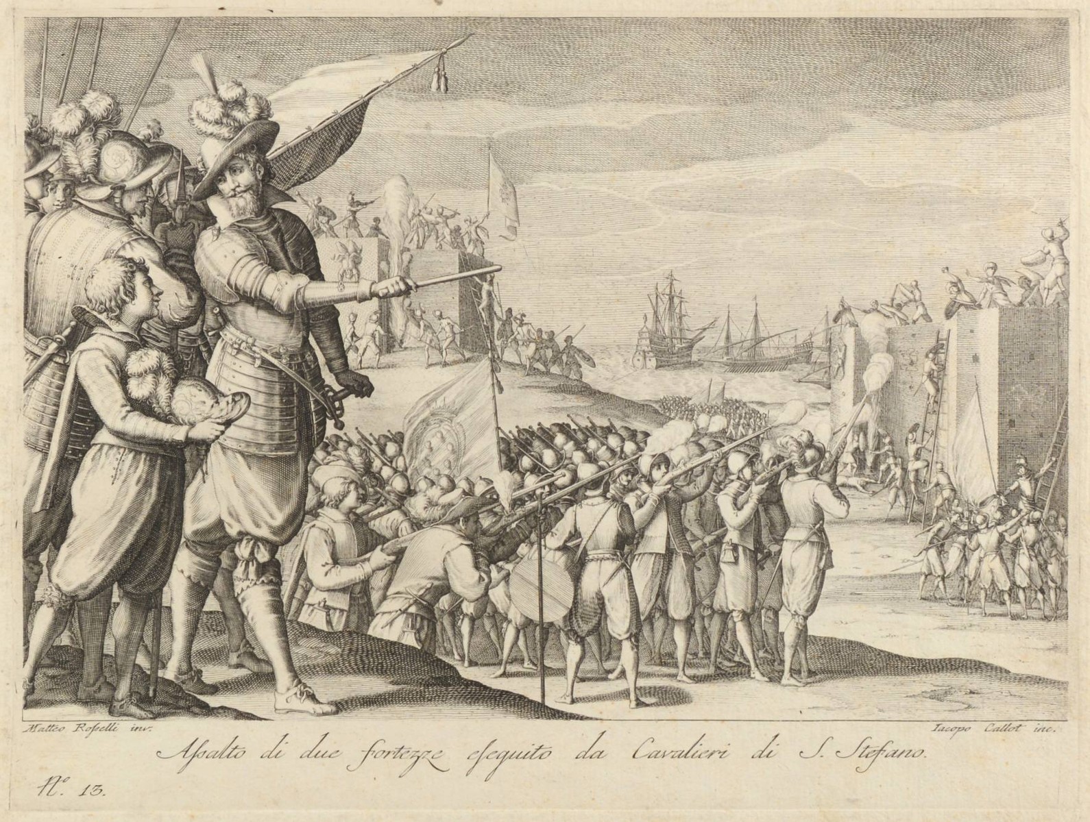 Jacques Callot (1592-1635) Matteo Rosselli (1578-1650)