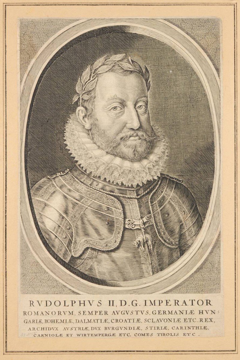 RUDOLPHUS II IMPERATOR ANONYM PODLE HANSE VAN AACHEN