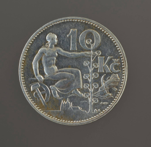 10 KORUNA ČSR 1933 RRR