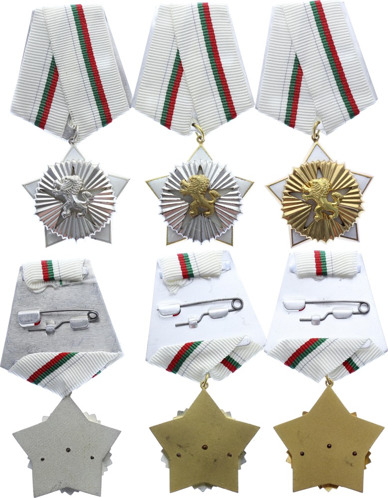 Bulgaria Order of Civil Merit 1st 2nd 3rd Class