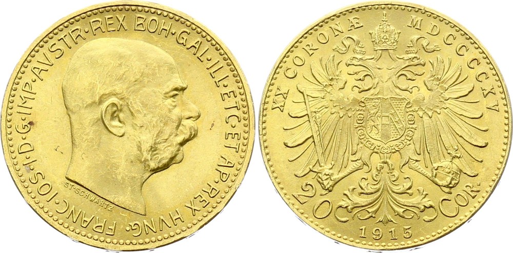 Austria 20 Corona 1915 