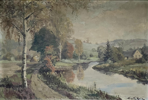 Franta Malý - Léto u řeky