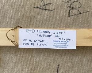 Rumen Sazdov - Hvězdná noc (autorská replika)