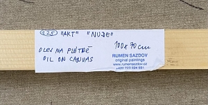 Rumen Sazdov - Akt (autorská replika)