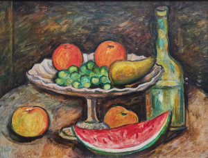 Barčík Andrej - Zátišie s ovocím 1947 (publikované)