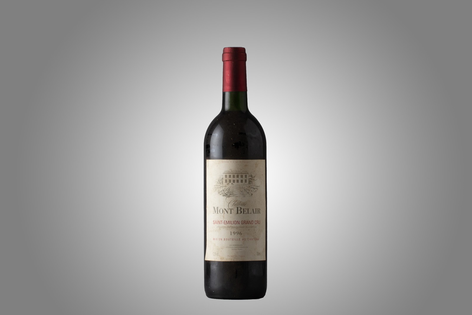 ročník 1996 | Château Mont Belair (Saint-Émilion Grand Cru)