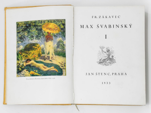 Žákavec František "Max Švabinský I a II"