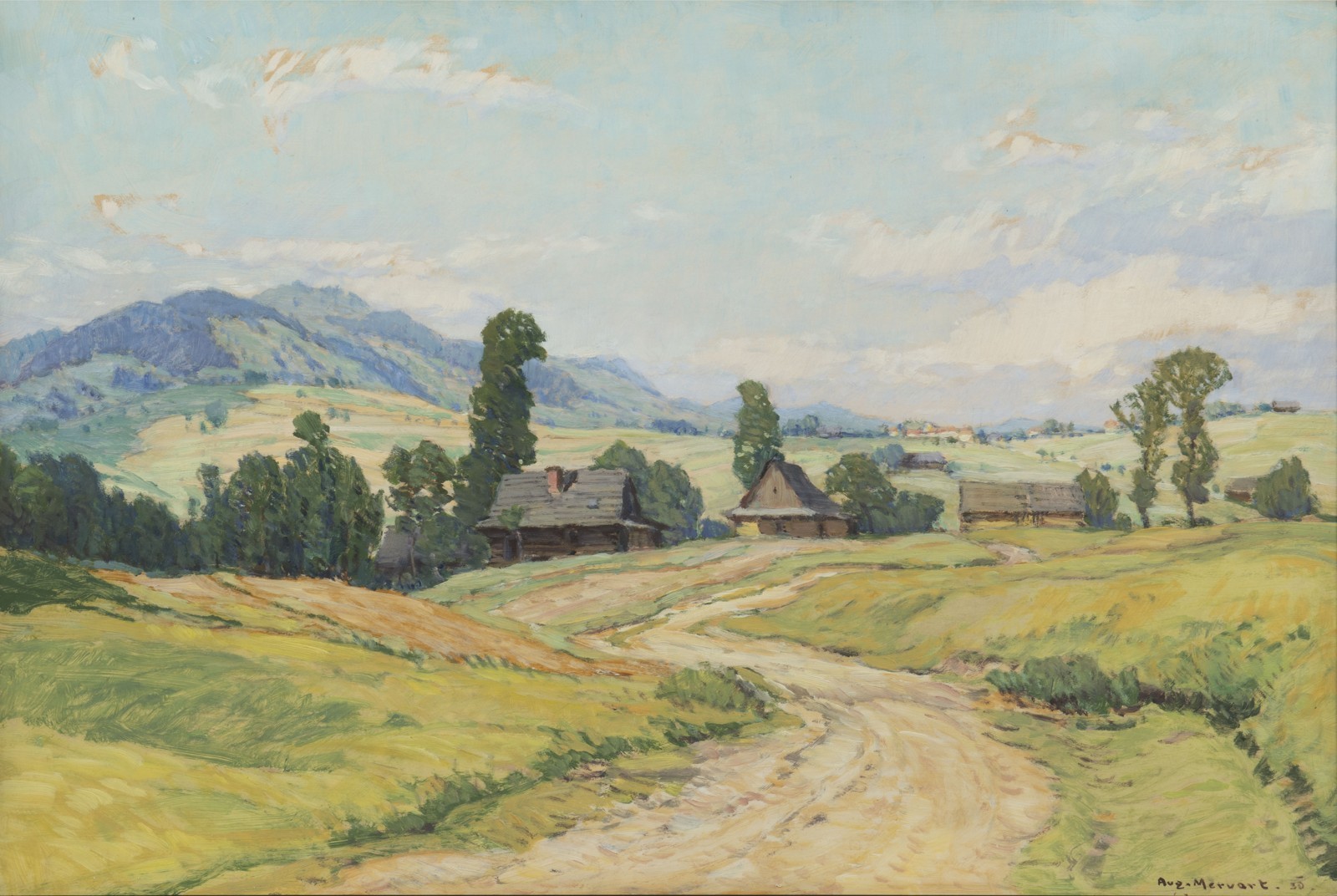 Augustin Mervart (1889–1963) Ze Solanického údolí