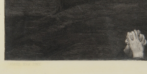 Wilhelm Woernle (1849–1916) Ukřižování podle Gabriela Maxe