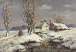 Josef Fiala (1882–1963) Zimní slunce