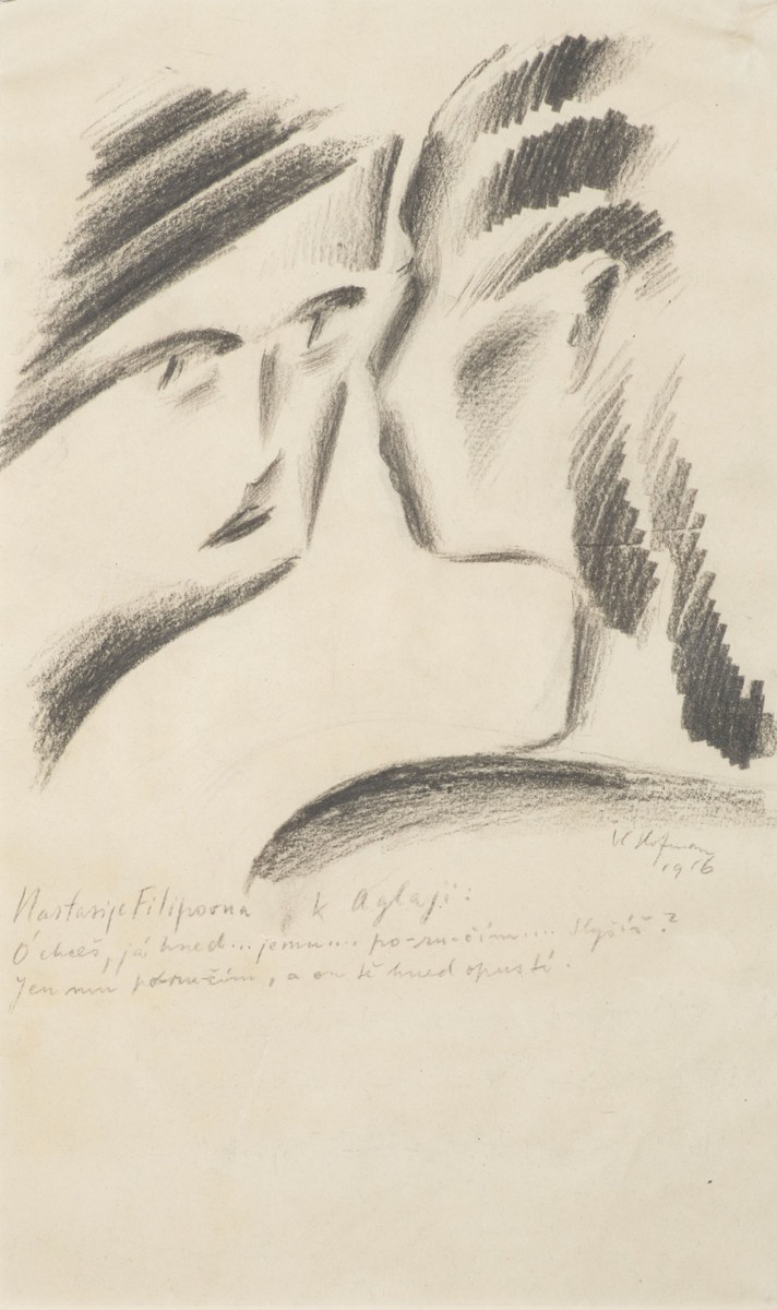 VLASTISLAV HOFMAN 1884 - 1964 - IDIOT
