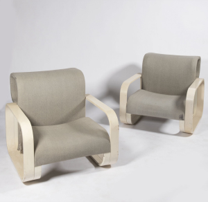 Jan Bočan (1937 - 2010) - Dvě designová křesla
