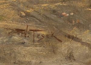 VILÉM TRSEK 1862 - 1937 - SLADKÉ BŘÍMĚ