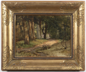 JULIUS MAŘÁK 1832 - 1899 - MÝTINA V LESE