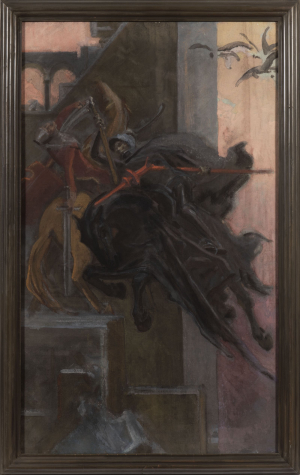 Maxmilián Pirner (1854 - 1924) - Klání