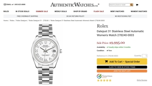 Dámské ocelové hodinky Rolex Datejust 36 perfektní stav 