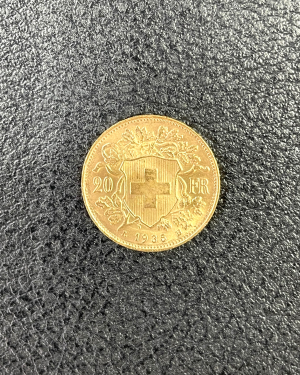 Zlatý 20 frank 1935