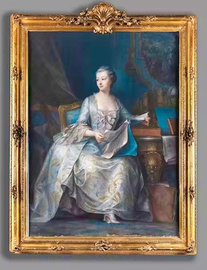 Jacob la Mort de Lamarre - Rokokový portrét Madame de Pompadour