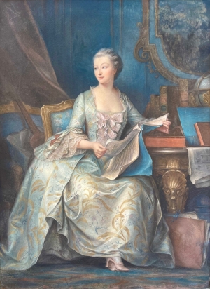 Jacob la Mort de Lamarre - Rokokový portrét Madame de Pompadour