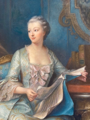 Jacob la Mort de Lamarre - Rokokový portrét Madame de Pompadour