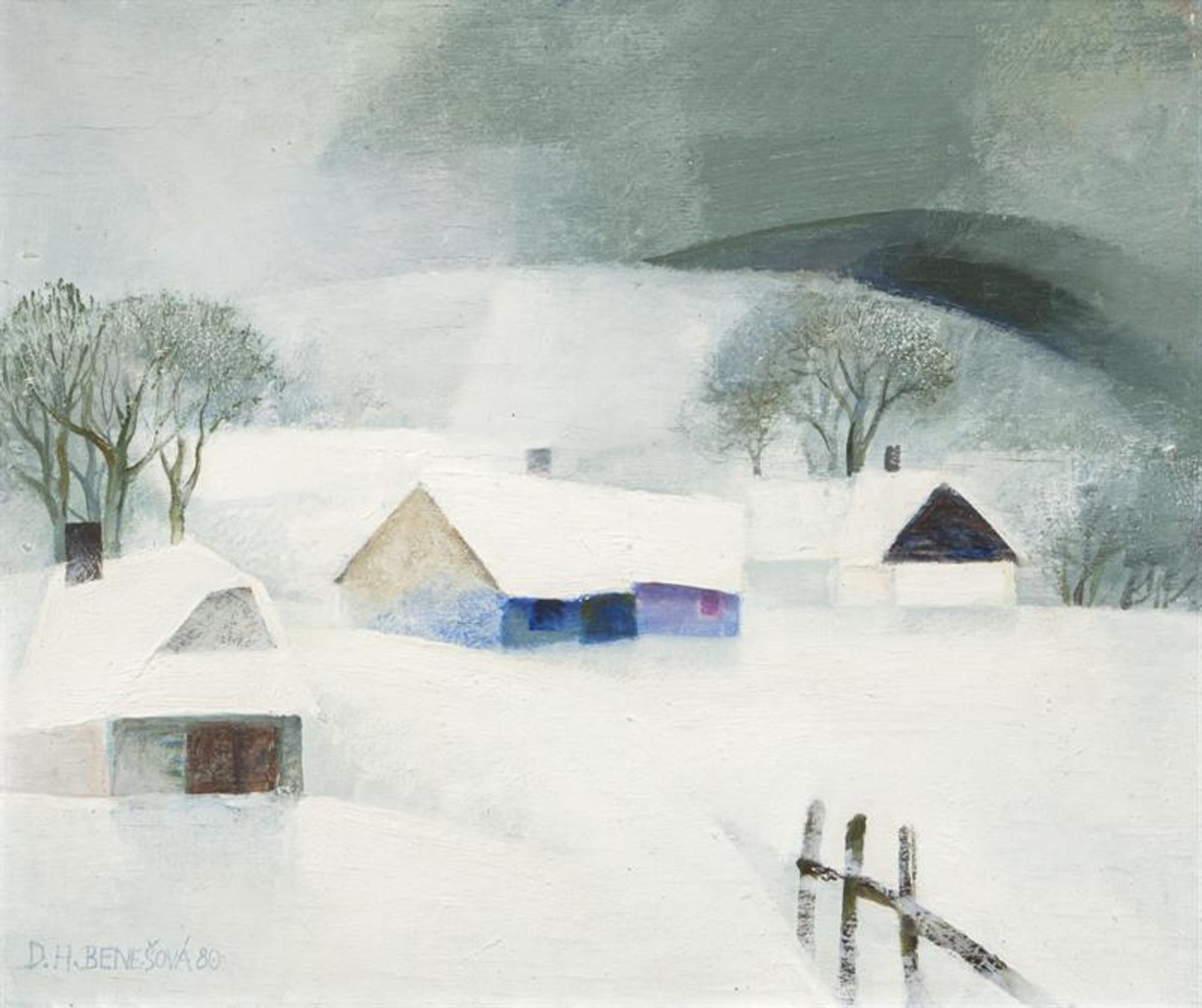 Benešová Daniela - Zimní krajina