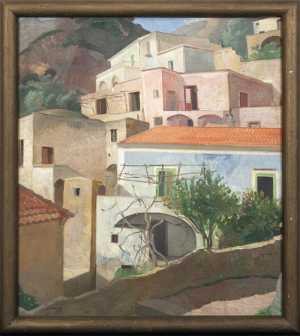 Brázda Oskar - Jihoevropské městečko