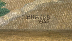 Brázda Oskar - Jihoevropské městečko