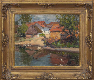 Hudeček Stanislav - Chalupy u rybníka